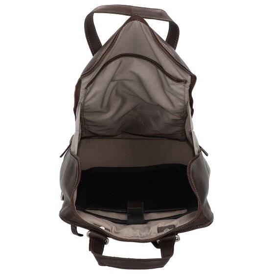 Harold's Campo backpack leather 45 cm laptop compartment