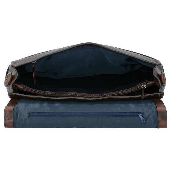 Leonhard Heyden Roma briefcase leather 39 cm laptop compartment