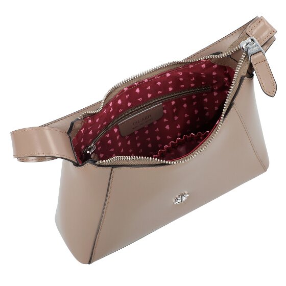 Picard Black Tie Shoulder Bag Leather 24 cm