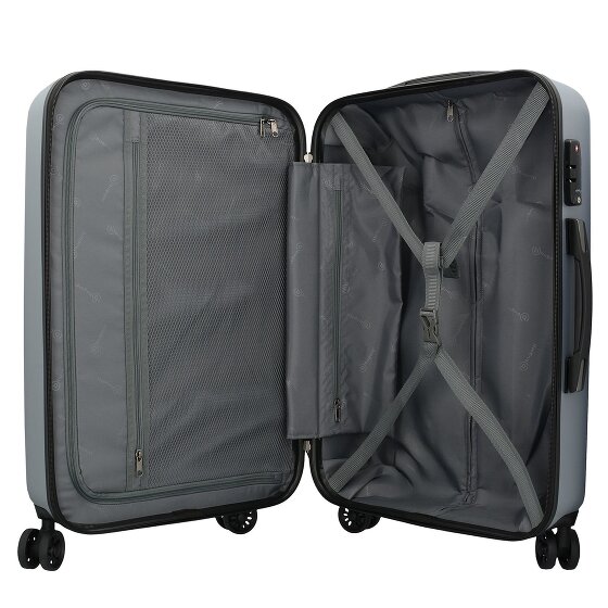 Bugatti Lima 2.0 4-Wheel Trolley 66 cm with double wheels