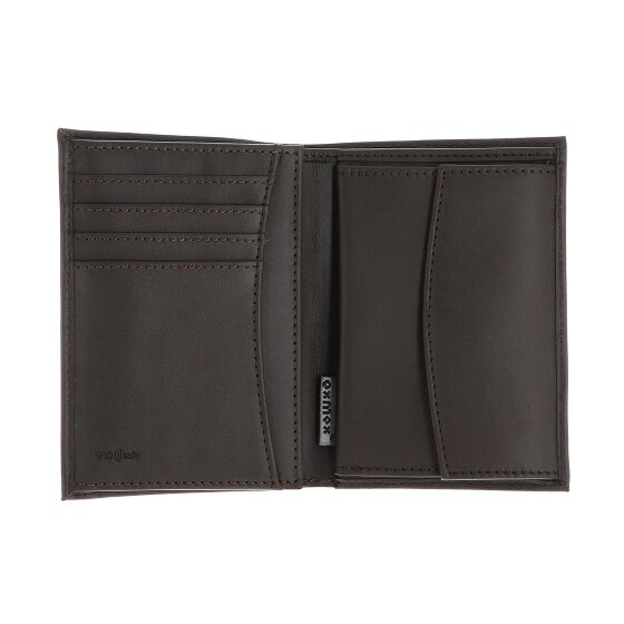 oxmox Leather Wallet RFID protection Genuine Leather 10 cm