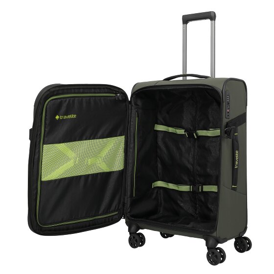 Travelite Briize 4 wheels Trolley M 67 cm with expansion pleat