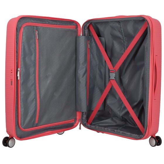 American Tourister Soundbox 4 wheels Trolley 67 cm Expandable
