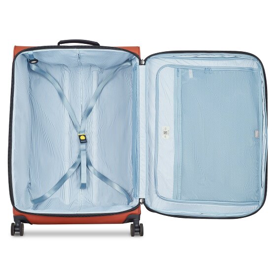 Delsey Paris Turenne Soft 4 wheels Trolley 83 cm with expansion pleat