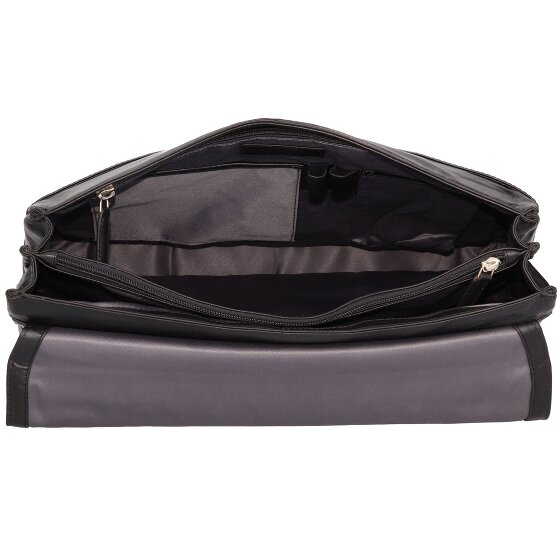 Bugatti Romano briefcase leather 40 cm laptop compartment