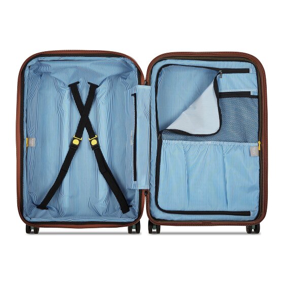 Delsey Paris Carrousel 2 4 wheels Trolley 68 cm with expansion pleat