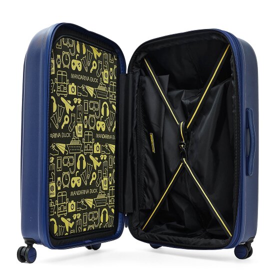 Mandarina Duck Logoduck + 4 wheels Trolley L 75 cm
