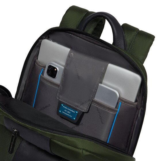 Piquadro Letter backpack 39 cm laptop compartment