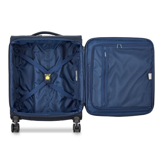 Delsey Paris Brochant 3 4 wheels Cabin trolley 55 cm