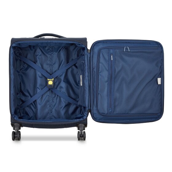 Delsey Paris Brochant 3 4 wheels Cabin trolley 55 cm