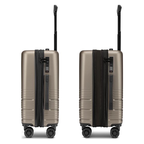 camel active Hanoi 4 wheels Cabin trolley S 55 cm with expansion pleat