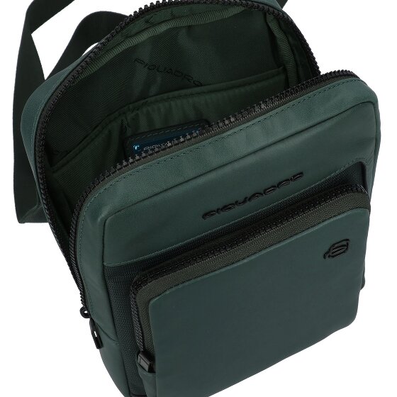 Piquadro Liko Mini Bag Shoulder Bag RFID protection Leather 17 cm