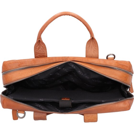 Plevier Rock Flint Briefcase RFID protection Leather 41 cm Laptop compartment