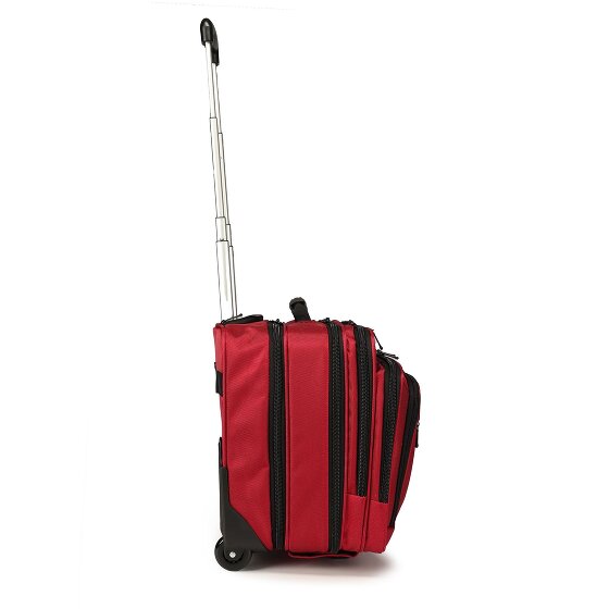 Dermata 2 wheels Wheeled briefcase 38 cm Laptop compartment