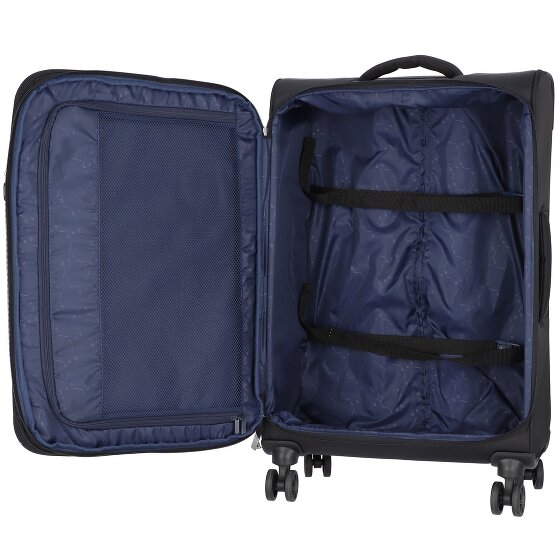 d&n Travel Line 9104 4 wheels Trolley M 68 cm