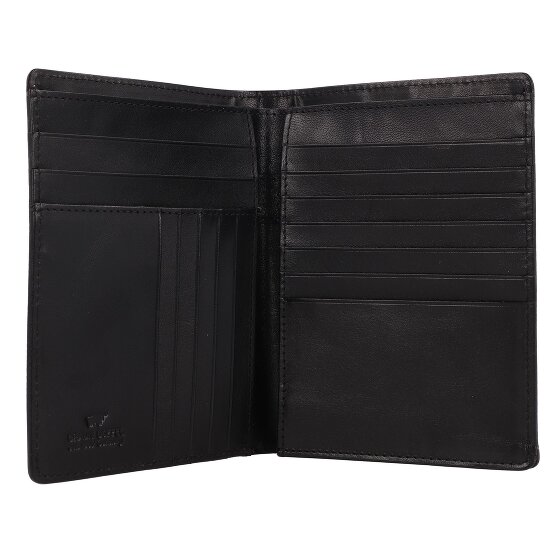 Braun Büffel Country passport case RFID leather 12 cm