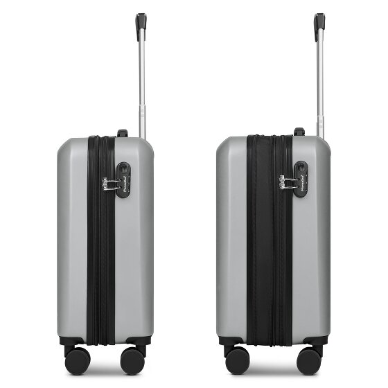 Check.In Paradise 2.0 4 wheels Cabin trolley S 55 cm with expansion pleat