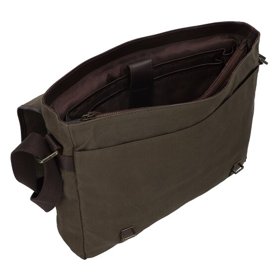 Harbour 2nd City Canvas Yale Briefcases Messenger 37 cm Laptop compartment