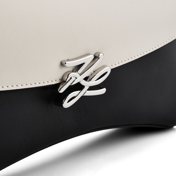 Karl Lagerfeld Autograph Handbag Genuine Leather 35.5 cm