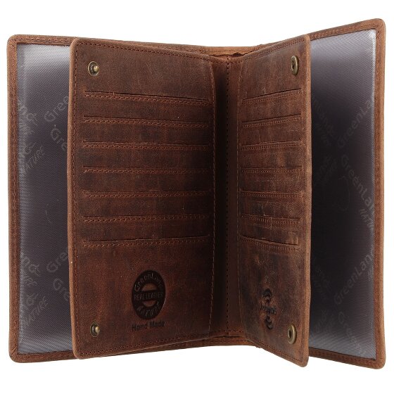 Greenland Nature Montenegro passport case RFID leather 12 cm