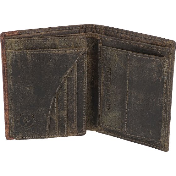 Billy the Kid Hunter wallet RFID leather 10 cm