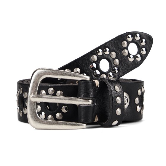 b.belt Studded belt Genuine Leather