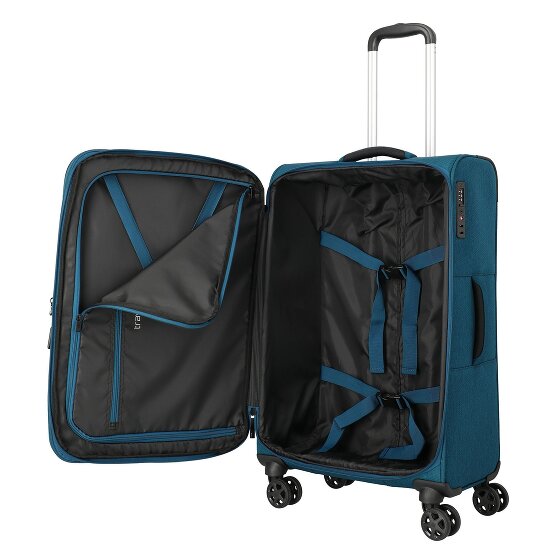 Travelite Kick Off 4 wheels Suitcase set 3-piece Expandable