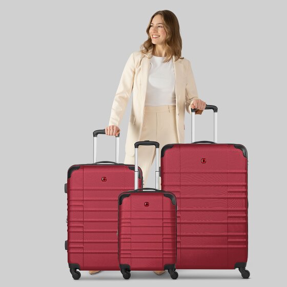 Wenger Amplar Evo 4 wheels Suitcase set 3-piece with expansion pleat