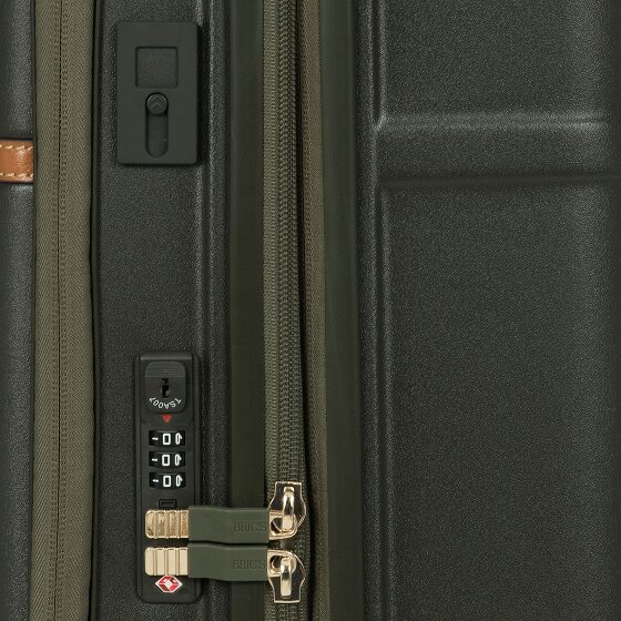 Bric's Bellagio 4 wheels Cabin trolley 55 cm with expansion pleat