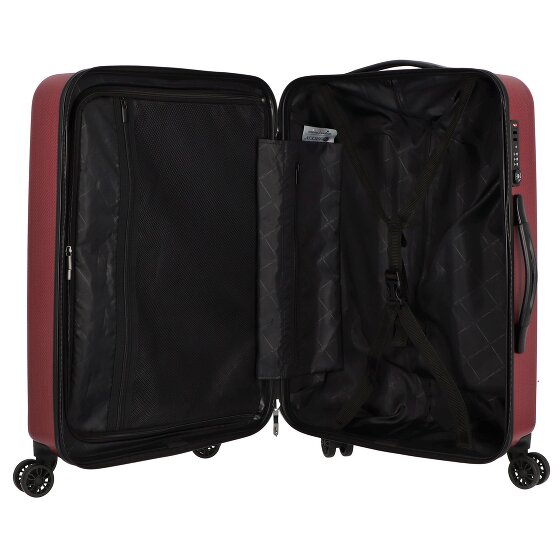 Check.In Milan 4 roll suitcase set 3pcs.