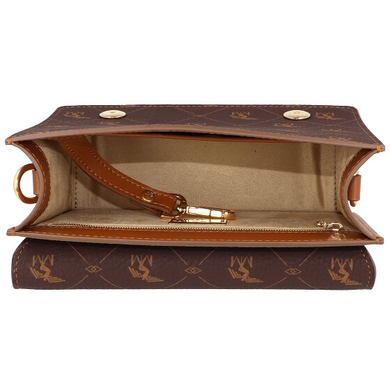 Maison Mollerus Melide crossover shoulder bag leather 22 cm