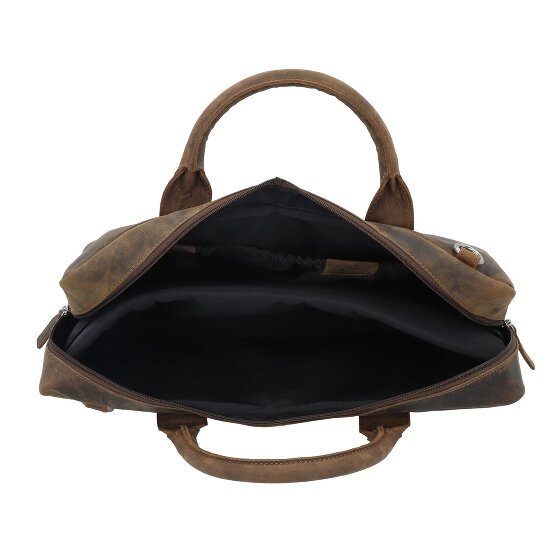 Plevier Retro Adler Briefcase Leather 42 cm Laptop compartment