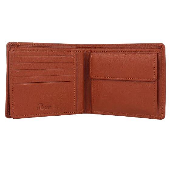 mano Don Leonardo wallet RFID leather 11.5 cm