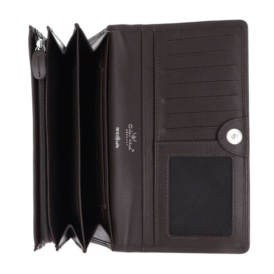 Golden Head Polo Wallet RFID protection Genuine Leather 19 cm