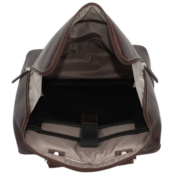 Harold's Campo backpack leather 35 cm laptop compartment