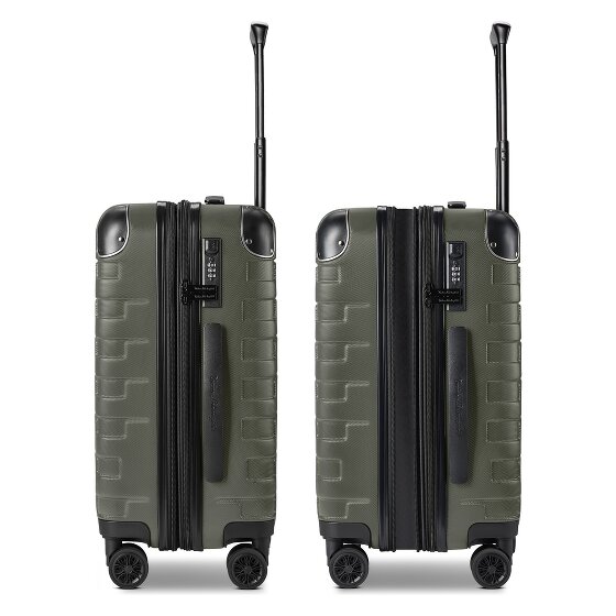 Tonino Lamborghini Milano 4 wheels Cabin suitcase S 54 cm Expandable