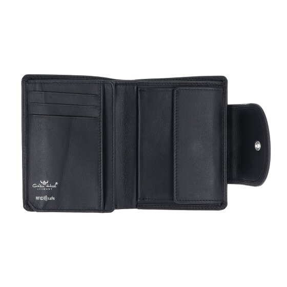Golden Head Polo Wallet RFID protection Genuine Leather 12 cm