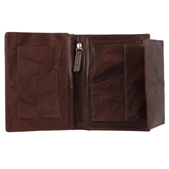 mano Donna Aurona wallet RFID leather 14 cm