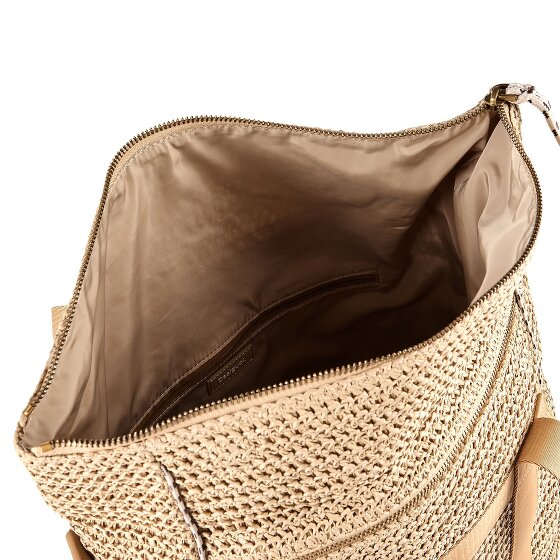 Desigual Raffia Shoulder Bag 29 cm with expansion pleat