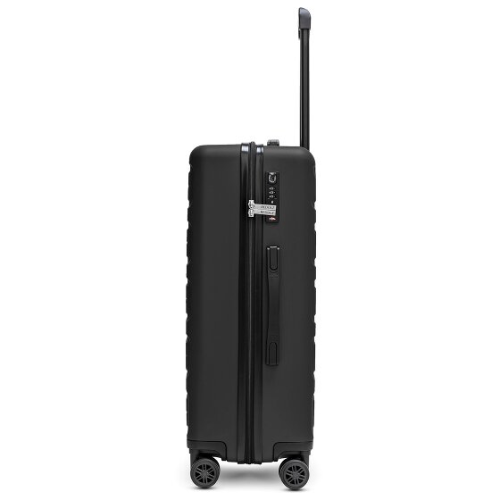 Redolz Essentials 08 3-SET 4 wheels Suitcase set 3-piece