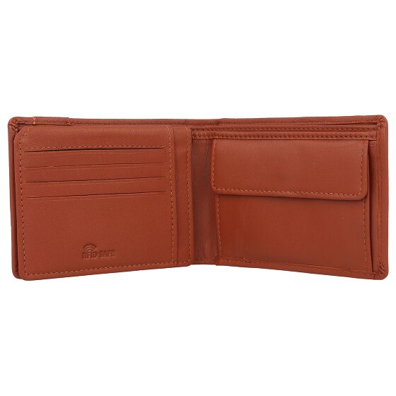 mano Don Leonardo wallet RFID leather 12 cm