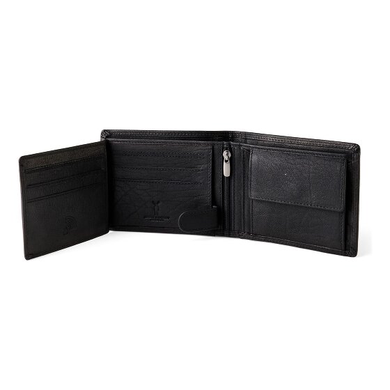 Jack Kinsky Porto 101 Wallet RFID protection Genuine Leather 12.5 cm