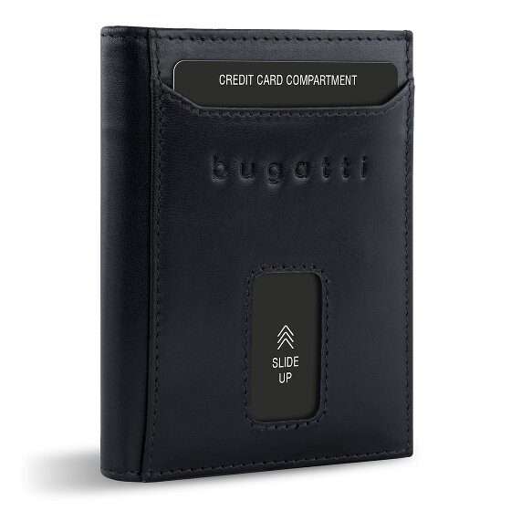 Bugatti Secure Slim Wallet RFID protection Leather 8 cm