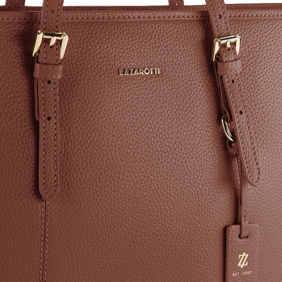 Lazarotti Bologna Leather XL Shopper Bag, Leather, 35 cm