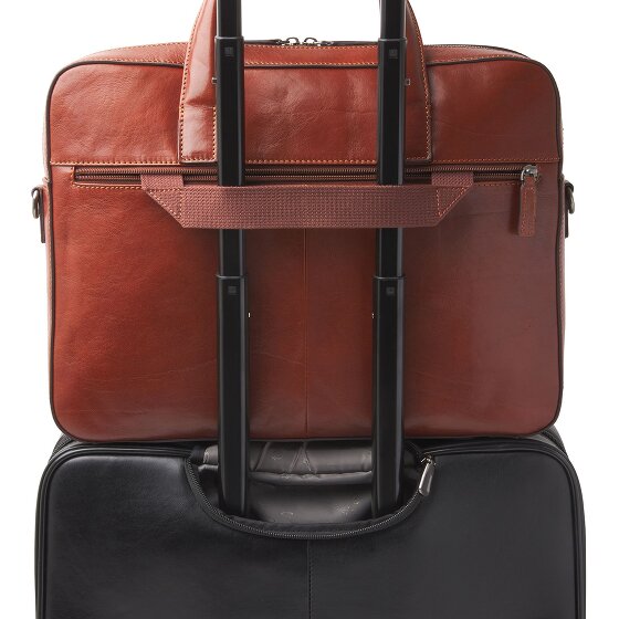 Castelijn & Beerens Ted briefcase leather 41 cm laptop compartment Castelijn & Beerens Ted briefcase leather 41 cm laptop compartment