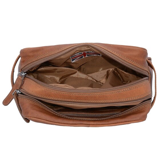 The Chesterfield Brand Wax Pull Up Toilet bag Leather 24 cm
