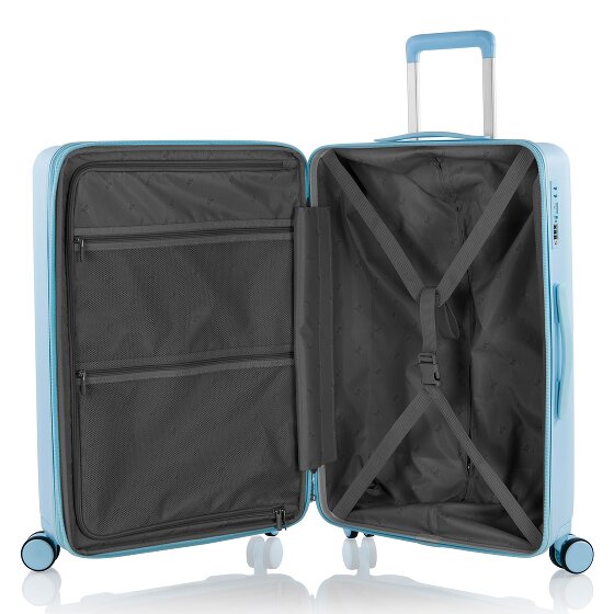 Heys Pastel 4 wheels Suitcase set 3-piece with expansion pleat