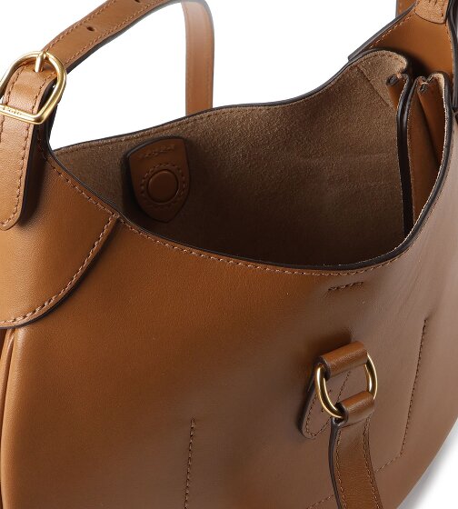 POLO RALPH LAUREN Polo ID Handbag Leather 25 cm