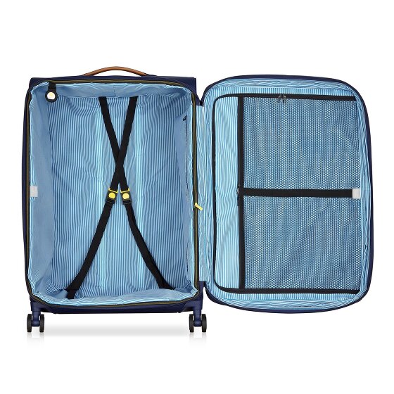 Delsey Paris Montmartre 3 4 wheels Trolley 83 cm with expansion pleat