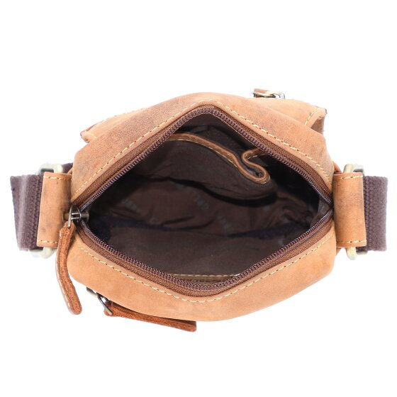 Greenburry Vintage Travel 2 shoulder bag leather 15 cm